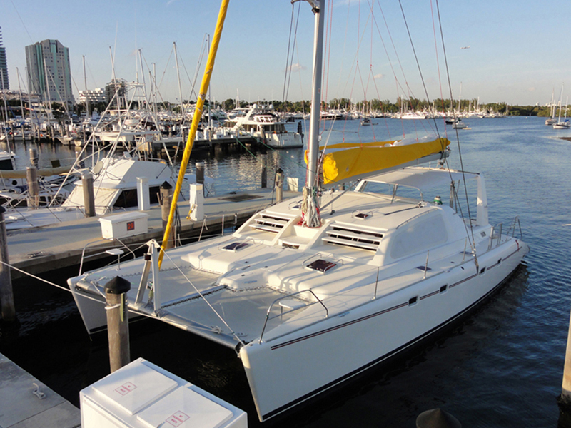 Used Sail Catamaran for Sale 2004 Leopard 47 